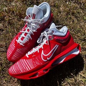NEW Nike size 16 Zoom GT Jump 2 TB University Red Basketball shoes